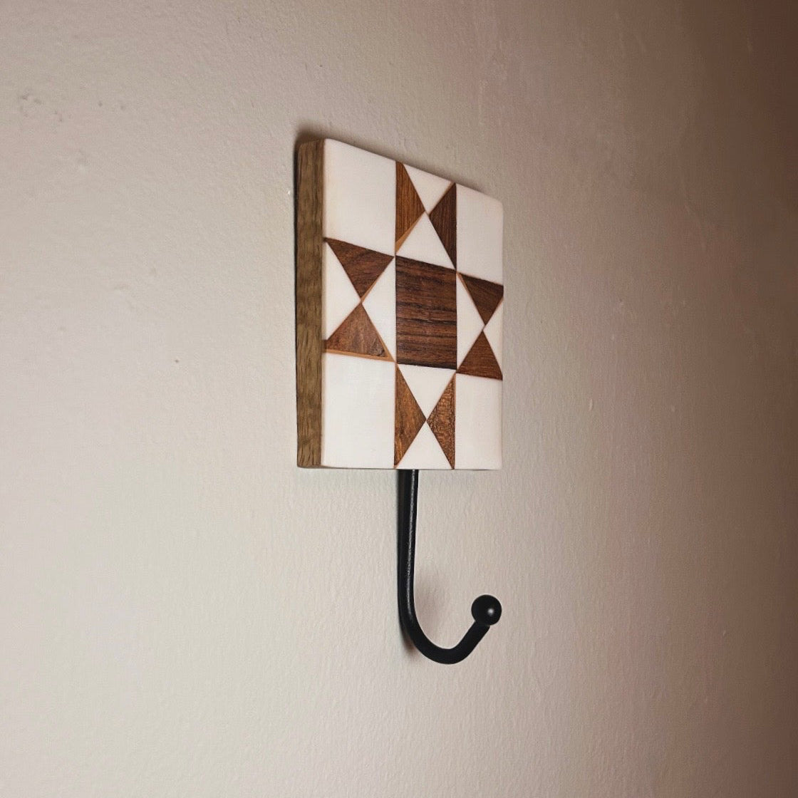 Barn Quilt Wall Hook