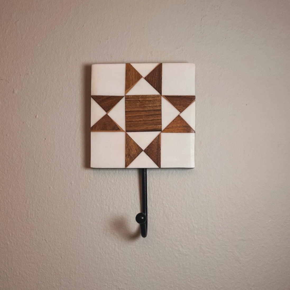 Barn Quilt Wall Hook