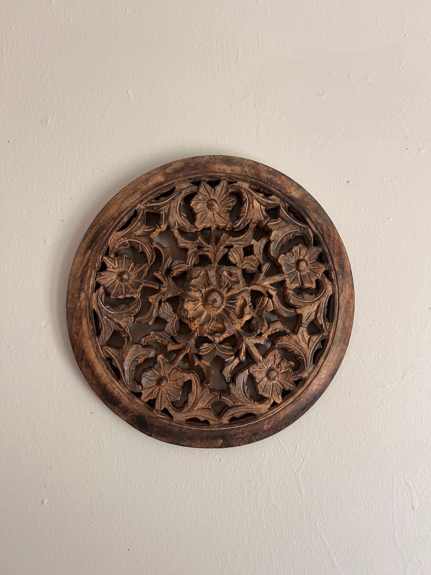 Wood Wall Medallion