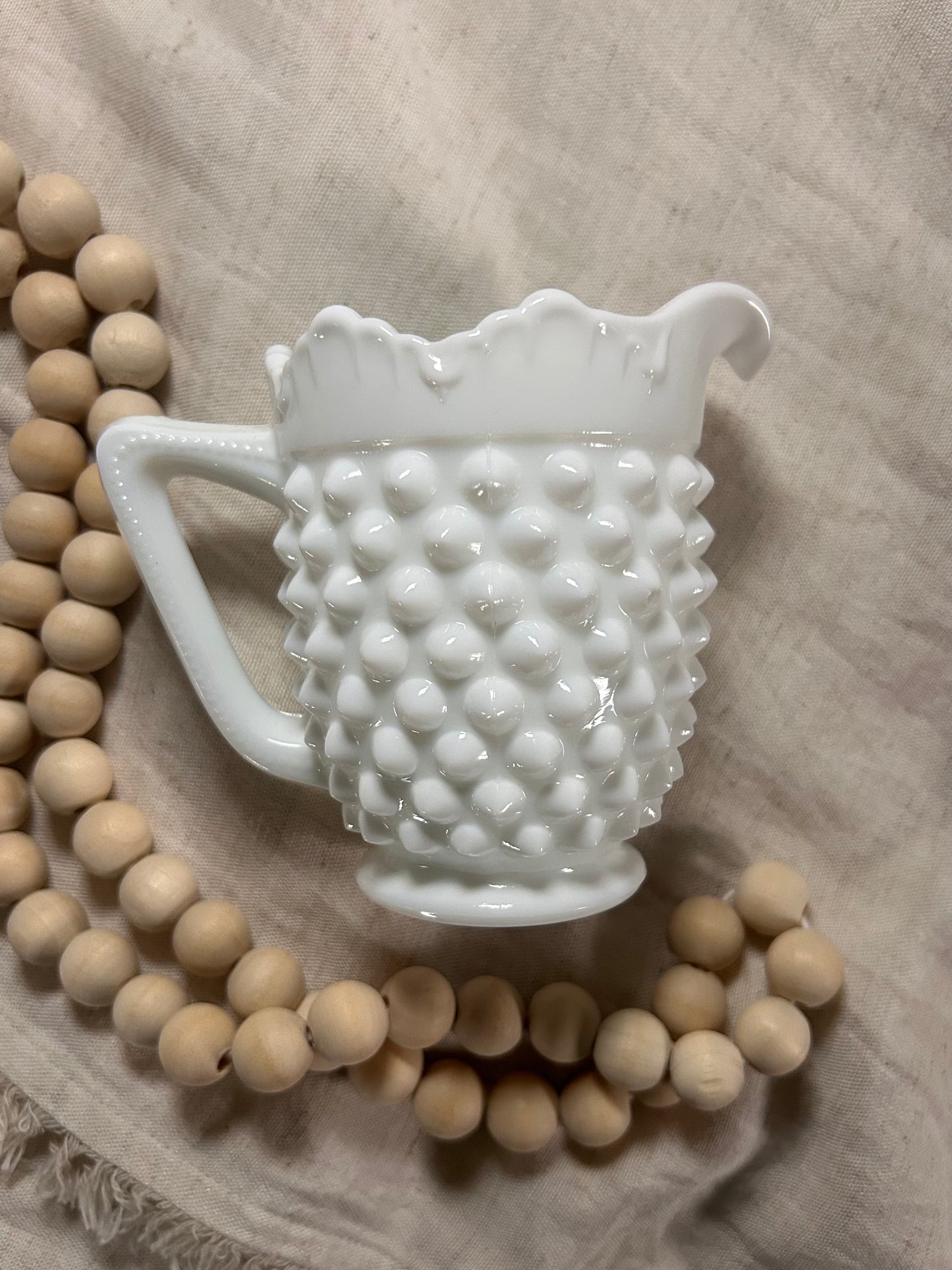 Hobnail Creamer