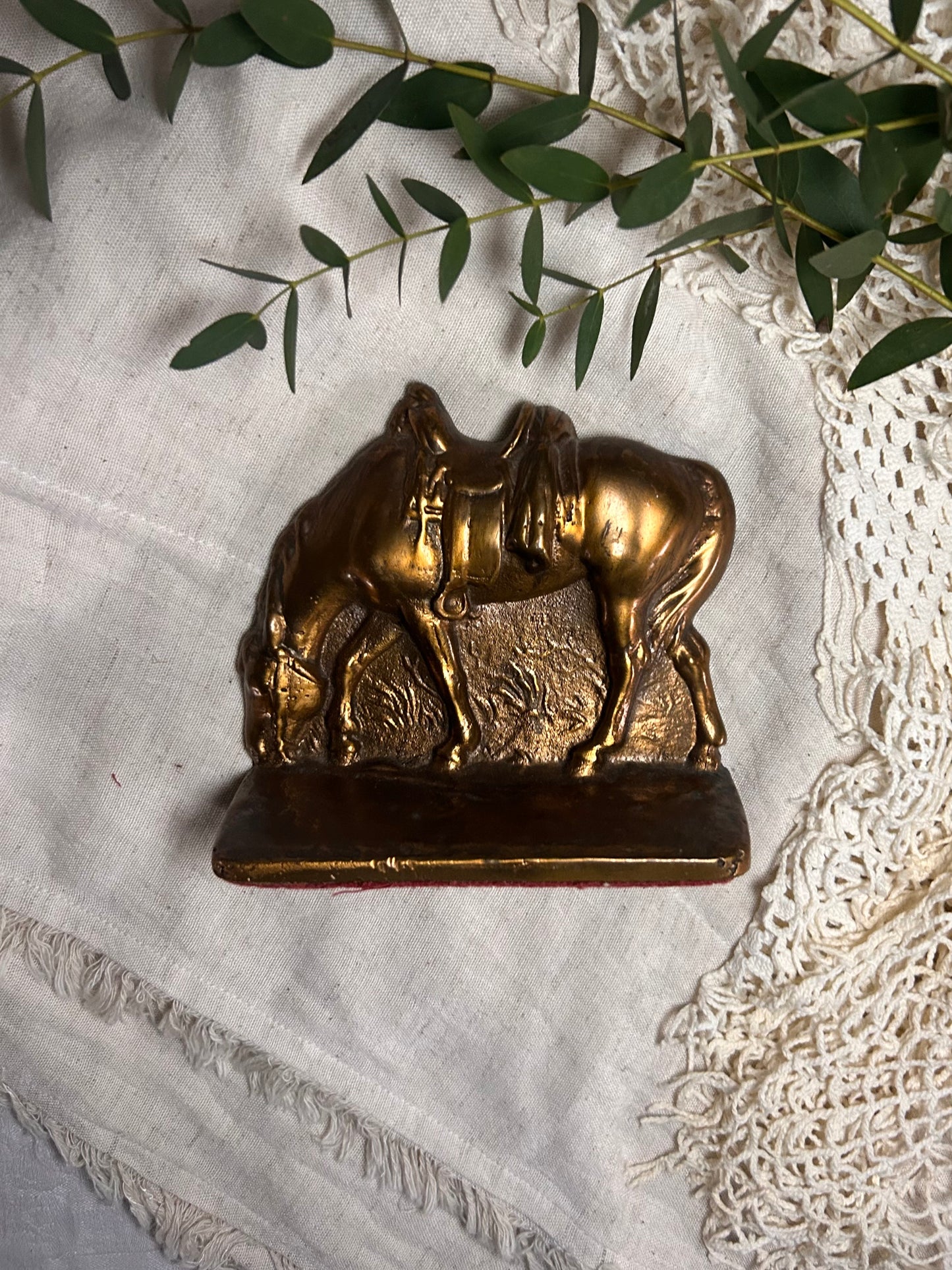 Grazing Horse Doorstop/Bookend