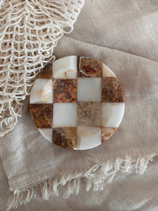 Ash Tray Checkered