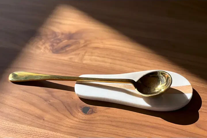 Brass Serving Spoon